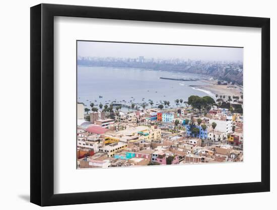 Lima Seen from Cerro San Cristobal, Lima Province, Peru, South America-Matthew Williams-Ellis-Framed Photographic Print