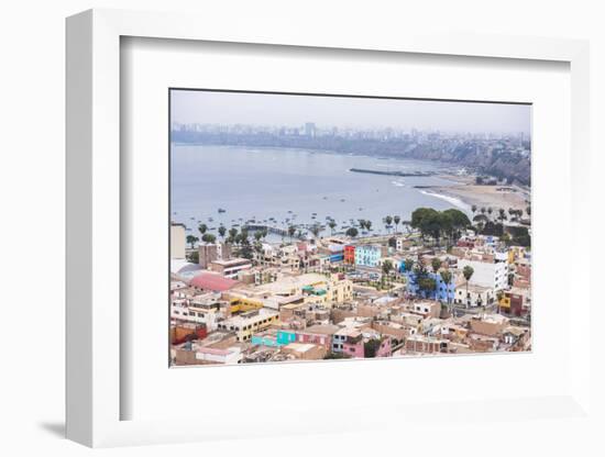 Lima Seen from Cerro San Cristobal, Lima Province, Peru, South America-Matthew Williams-Ellis-Framed Photographic Print