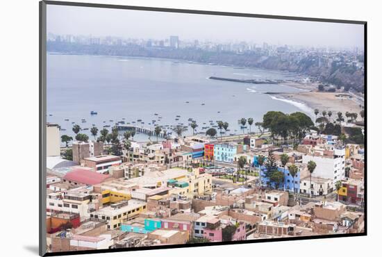 Lima Seen from Cerro San Cristobal, Lima Province, Peru, South America-Matthew Williams-Ellis-Mounted Photographic Print