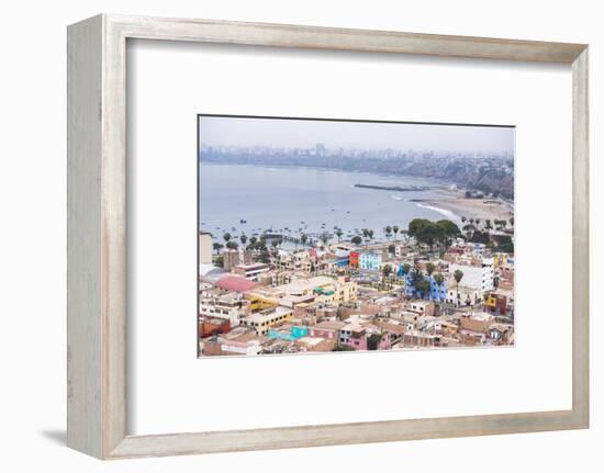 Lima Seen from Cerro San Cristobal, Lima Province, Peru, South America-Matthew Williams-Ellis-Framed Photographic Print