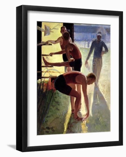 Limbering Up, 1993-Timothy Easton-Framed Giclee Print