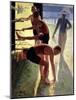 Limbering Up, 1993-Timothy Easton-Mounted Giclee Print