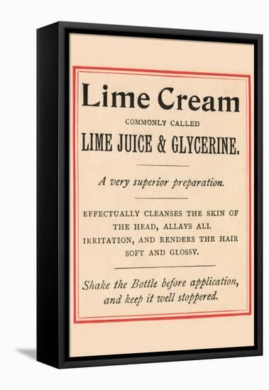 Lime Cream-null-Framed Stretched Canvas