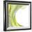 Lime Geometric I-Chris Paschke-Framed Giclee Print