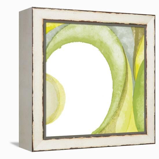 Lime Geometric II-Chris Paschke-Framed Premier Image Canvas