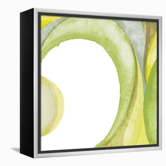 Lime Geometric II-Chris Paschke-Framed Premier Image Canvas