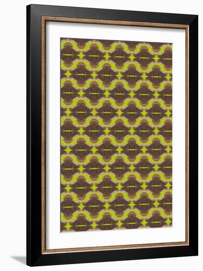 Lime Green Moth Dream-Belen Mena-Framed Giclee Print