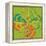 Lime Green Zuca Fantasy-Belen Mena-Framed Premier Image Canvas