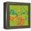 Lime Green Zuca Fantasy-Belen Mena-Framed Premier Image Canvas