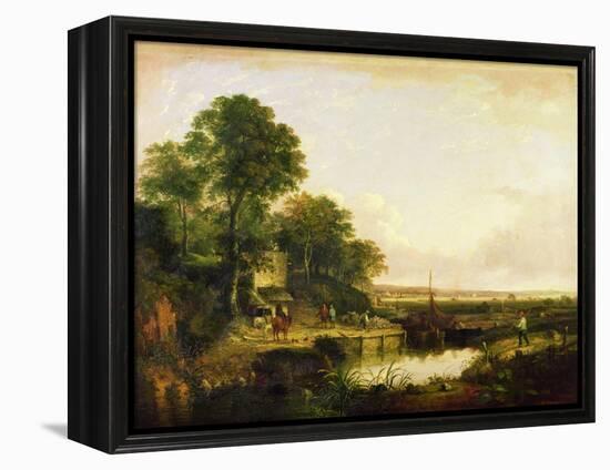 Lime Kilns-William Traies-Framed Premier Image Canvas