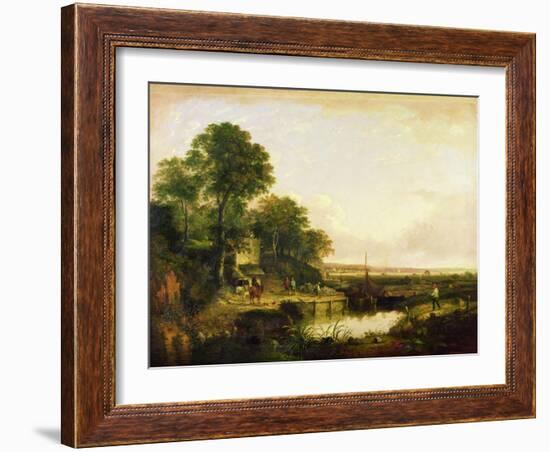 Lime Kilns-William Traies-Framed Giclee Print