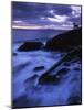 Lime Liln Lighthouse at dusk, Lime Liln State Park, San Juan Island, Washington, USA-Charles Gurche-Mounted Photographic Print