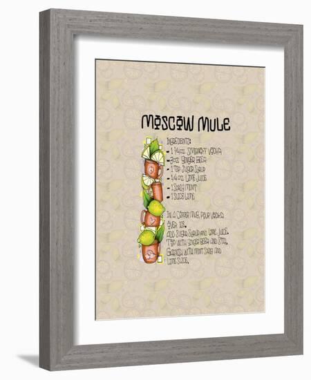 Lime Moscow Mule-Cyndi Lou-Framed Giclee Print