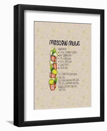 Lime Moscow Mule-Cyndi Lou-Framed Premium Giclee Print