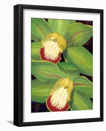 Lime Orchid I-Jason Higby-Framed Art Print