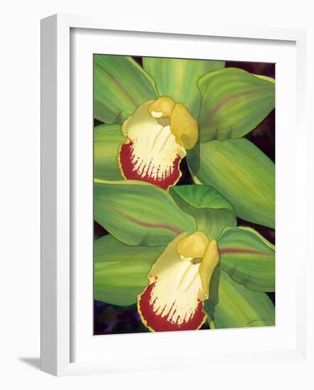 Lime Orchid I-Jason Higby-Framed Art Print