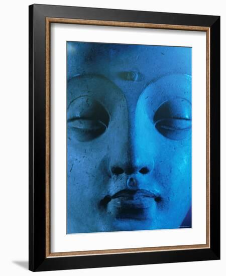 Lime Plaster Bodhisattva, 4th Century-null-Framed Photographic Print