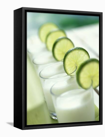 Lime Prosecco with Coconut Syrup-Michael Boyny-Framed Premier Image Canvas