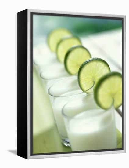 Lime Prosecco with Coconut Syrup-Michael Boyny-Framed Premier Image Canvas