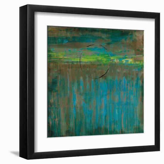 Lime Slice I-Liz Jardine-Framed Art Print