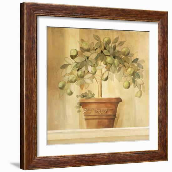 Lime Topiary-Hampton Hall-Framed Giclee Print