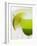 Lime Wedge on Cocktail Glass with Sugared Rim-null-Framed Photographic Print