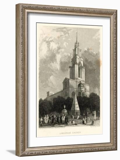 Limehouse Church; St Anne's Church, Limehouse, London-Hablot Knight Browne-Framed Giclee Print