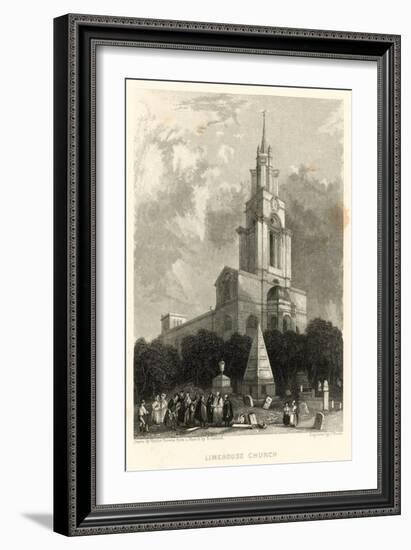 Limehouse Church; St Anne's Church, Limehouse, London-Hablot Knight Browne-Framed Giclee Print