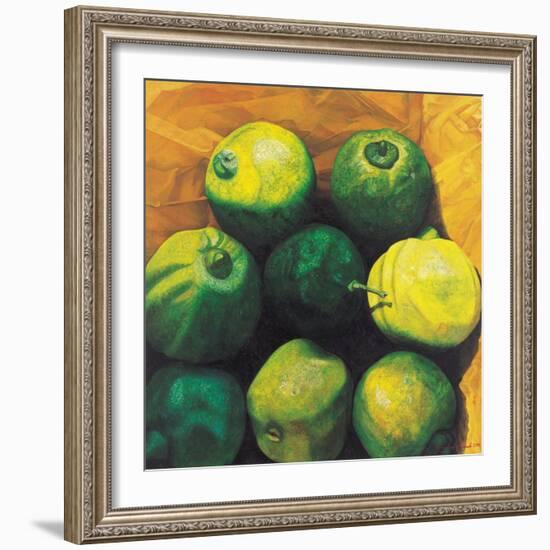 Limes, 2004-Pedro Diego Alvarado-Framed Giclee Print