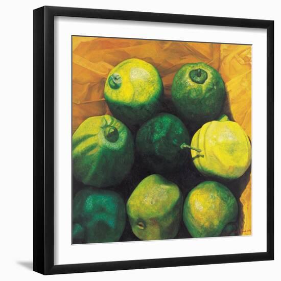 Limes, 2004-Pedro Diego Alvarado-Framed Giclee Print