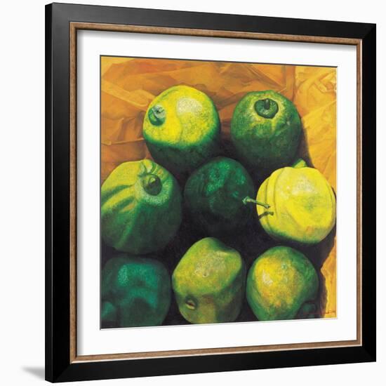 Limes, 2004-Pedro Diego Alvarado-Framed Giclee Print