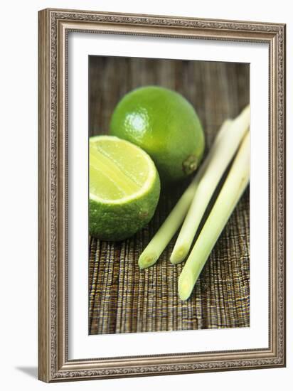 Limes And Lemongrass-Veronique Leplat-Framed Photographic Print