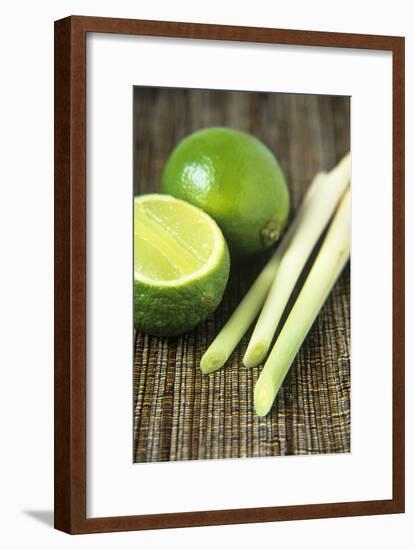 Limes And Lemongrass-Veronique Leplat-Framed Photographic Print