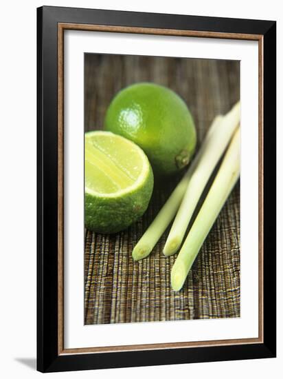 Limes And Lemongrass-Veronique Leplat-Framed Photographic Print