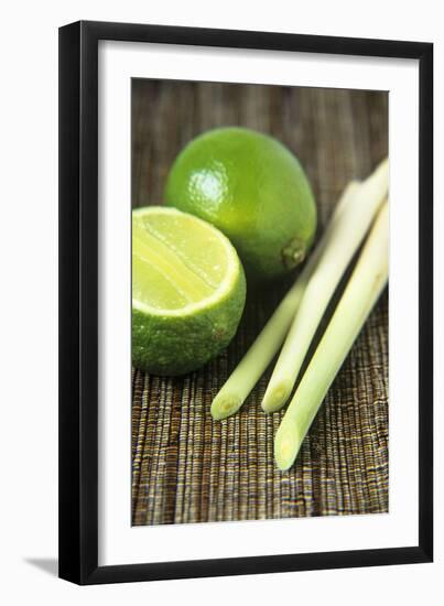 Limes And Lemongrass-Veronique Leplat-Framed Photographic Print