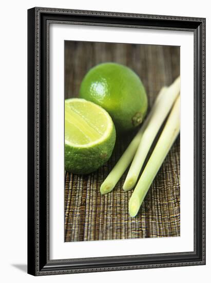 Limes And Lemongrass-Veronique Leplat-Framed Photographic Print