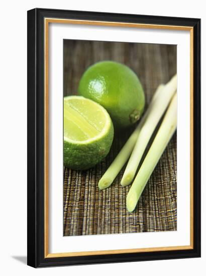 Limes And Lemongrass-Veronique Leplat-Framed Photographic Print