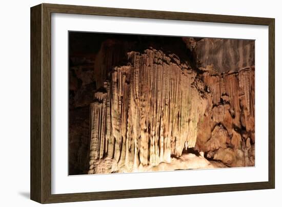 Limestone Cavern Formations-Four Oaks-Framed Photographic Print