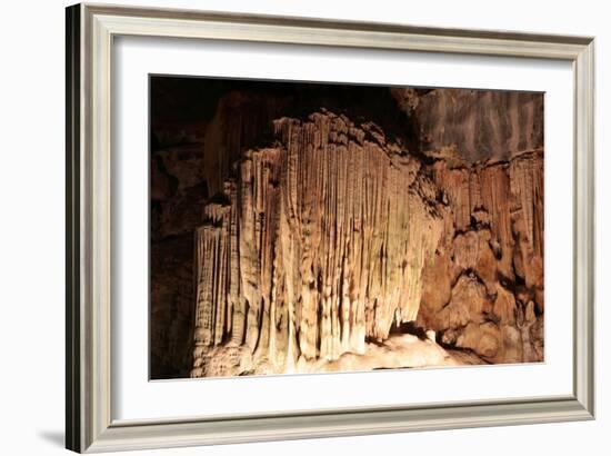 Limestone Cavern Formations-Four Oaks-Framed Photographic Print