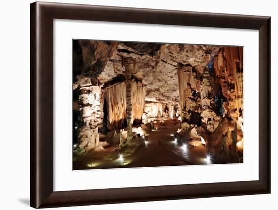 Limestone Cavern Formations-Four Oaks-Framed Photographic Print