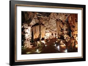 Limestone Cavern Formations-Four Oaks-Framed Photographic Print