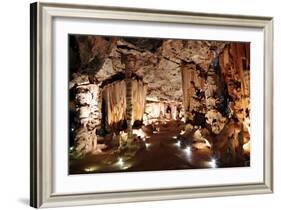 Limestone Cavern Formations-Four Oaks-Framed Photographic Print