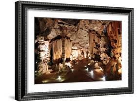 Limestone Cavern Formations-Four Oaks-Framed Photographic Print