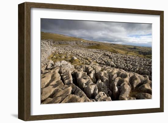 Limestone Pavement, Yorkshire-Bob Gibbons-Framed Photographic Print