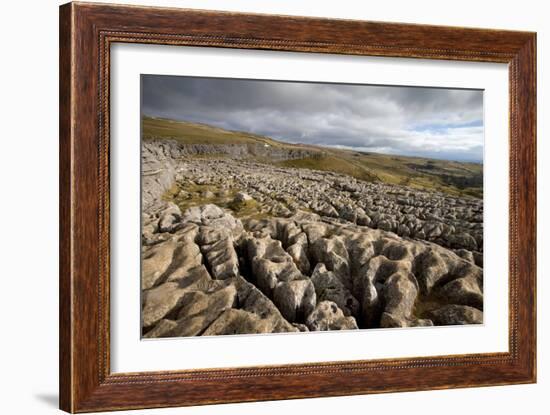 Limestone Pavement, Yorkshire-Bob Gibbons-Framed Photographic Print