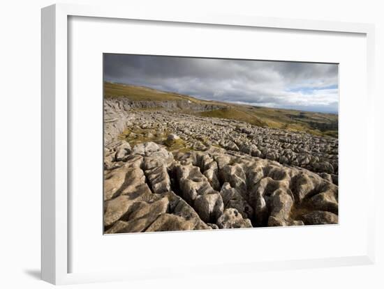 Limestone Pavement, Yorkshire-Bob Gibbons-Framed Photographic Print