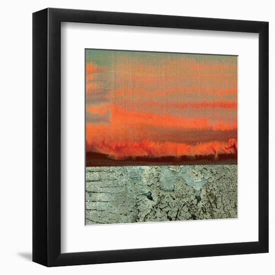 Limestone Sunset-J^ McKenzie-Framed Giclee Print