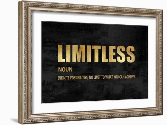 Limitless in Gold-Jamie MacDowell-Framed Art Print
