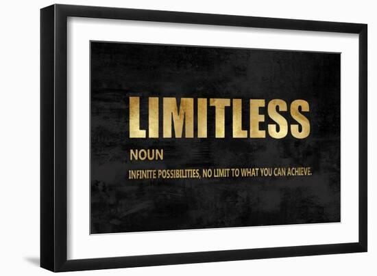 Limitless in Gold-Jamie MacDowell-Framed Art Print