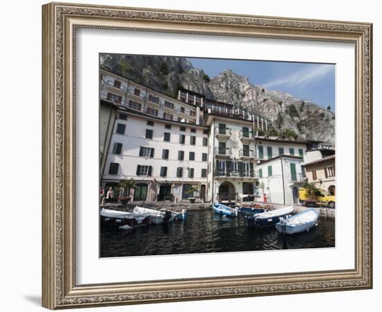 Limone Del Garda, Lake Garda, Lombardy, Italian Lakes, Italy, Europe-Sergio Pitamitz-Framed Photographic Print